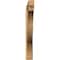 Ekena Millwork Funston Block Rough Sawn Outlooker, Western Red Cedar, 6"W x 46"D x 46"H OUT06X46X46FST05RWR - alternate 3
